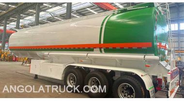 3 Axle Fuel Tanker Trailer will be Sent to Angola