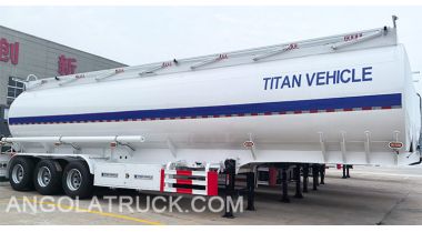 3 Axle Fuel Tanker Trailer will be Shipped to Angola
