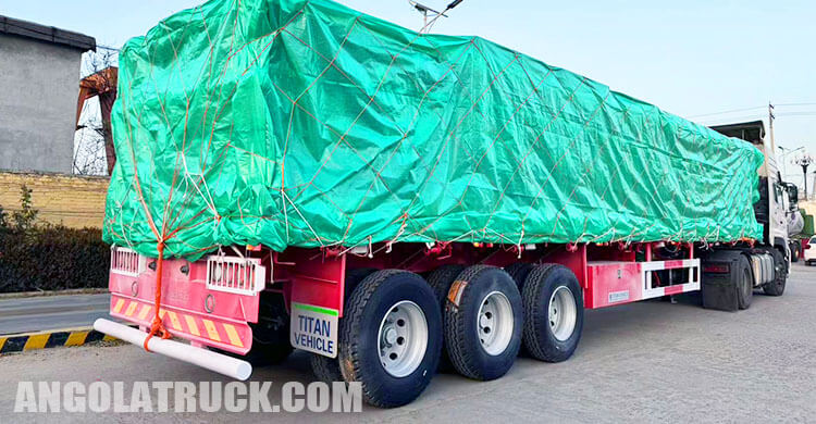 3 Axle Drop Side Trailer for Sale in Angola