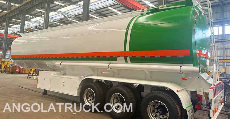 3 Axle Fuel Tanker Trailer for Sale in Angola
