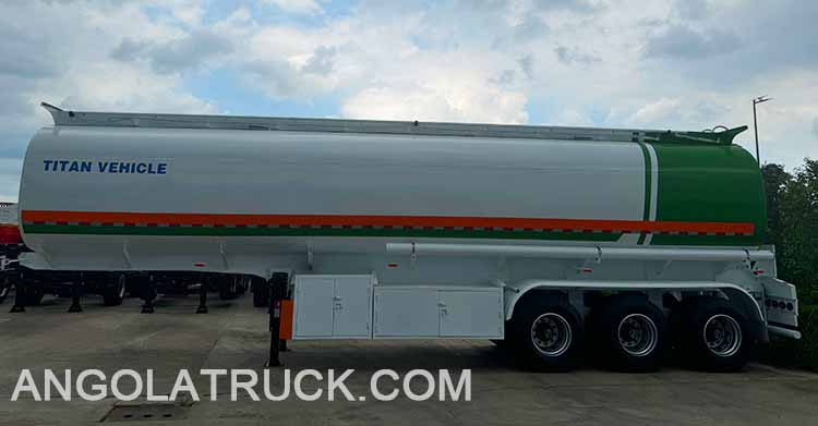 3 Axle Fuel Tanker Trailer for Sale in Angola
