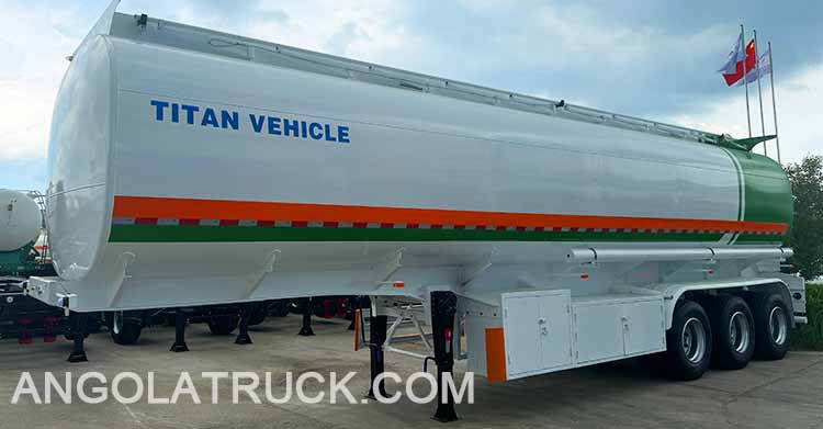 3 Axle Fuel Tanker Trailer for Sale in Angola