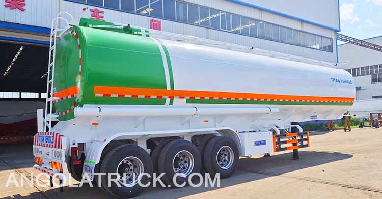 3 Axle Fuel Tanker Trailer for Sale in Angola