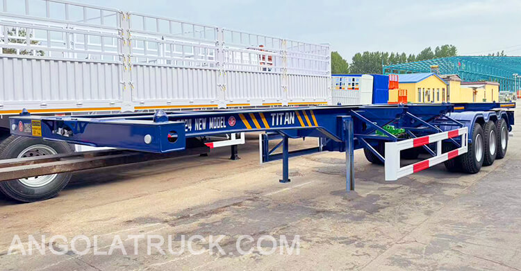 40 Foot Container Trailer for Sale in Luanda Angola