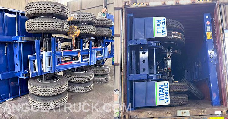 40 Foot Container Trailer for Sale in Luanda Angola