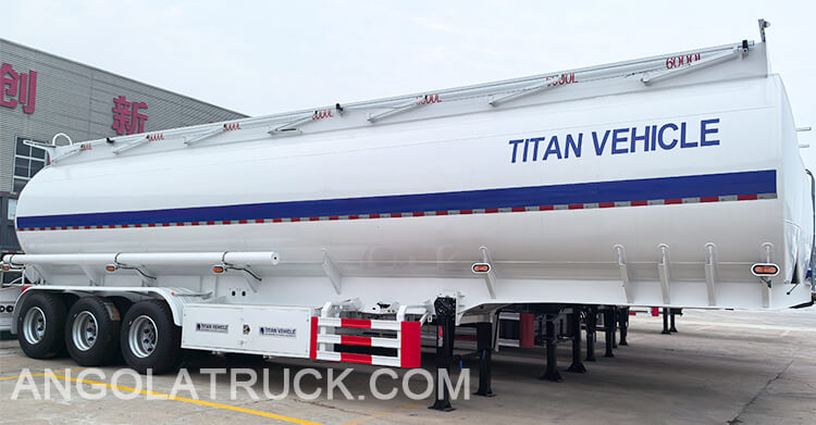 3 Axle Fuel Tanker Trailer for Sale in Angola