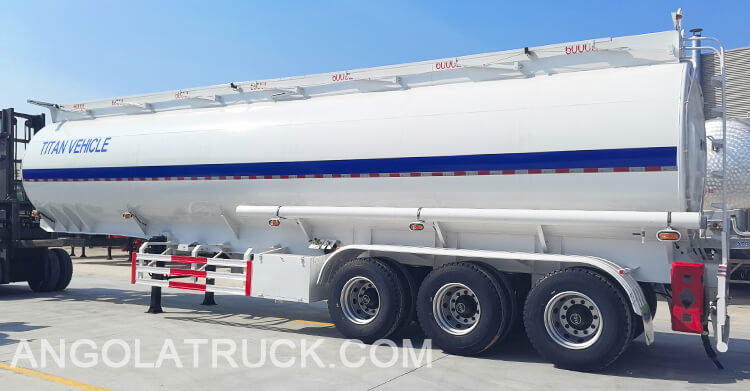 3 Axle Fuel Tanker Trailer for Sale in Angola