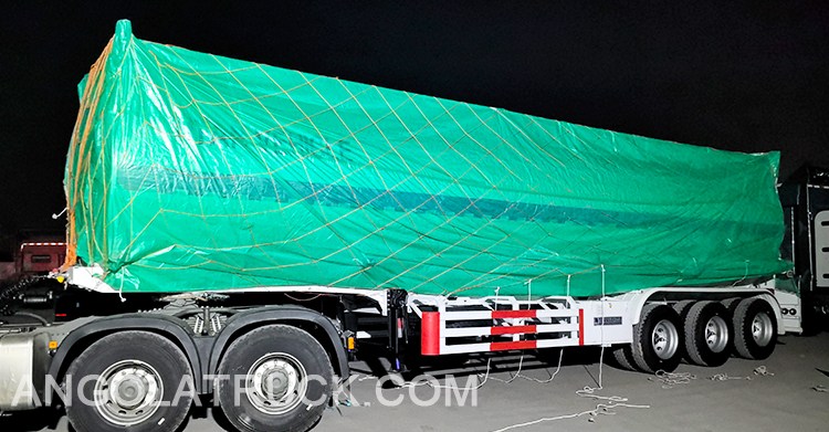 3 Axle Fuel Tanker Trailer for Sale in Angola