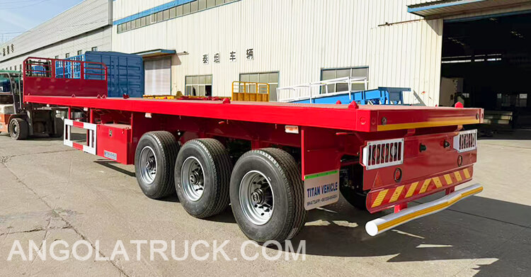 3 Axle Flatbed Trailer for Sale in Angola