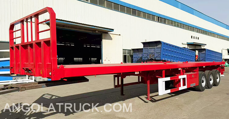 3 Axle Flatbed Trailer for Sale in Angola