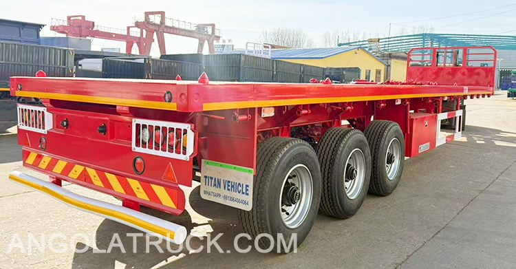 3 Axle Flatbed Trailer for Sale in Angola