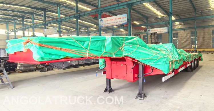 3 Axle 60 Ton Lowbed Trailer for Sale in Angola