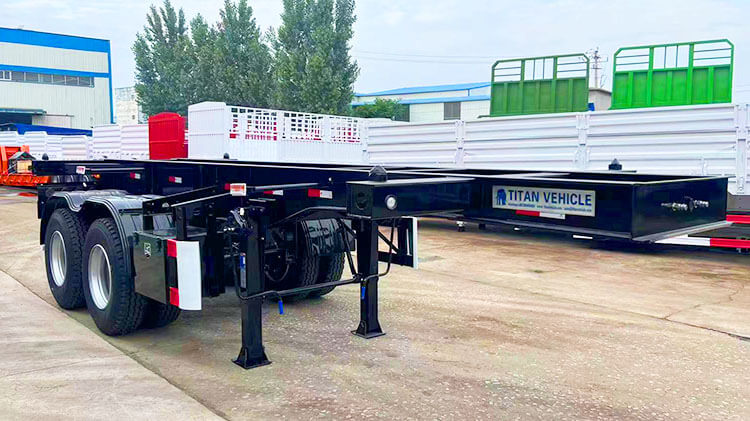 20 Ft Container Trailer | Skeletal Semi Trailer for Sale in Angola Luanda