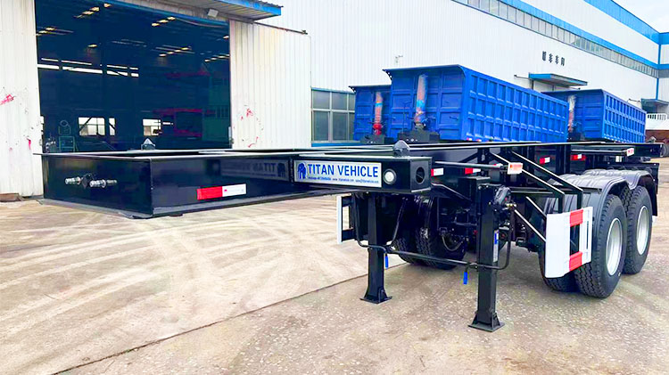 20 Ft Container Trailer | Skeletal Semi Trailer for Sale in Angola Luanda
