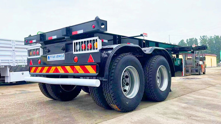 20 Ft Container Trailer | Skeletal Semi Trailer for Sale in Angola Luanda