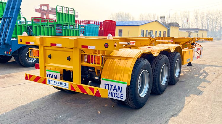 Container Chassis | 40 Feet Container Trailer for Sale in Angola