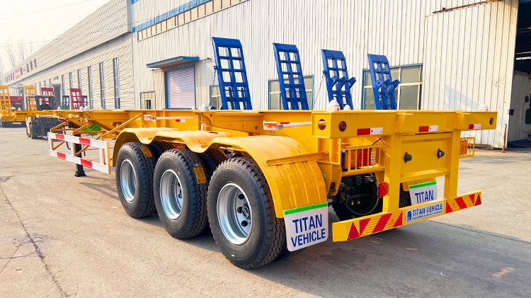 Container Chassis | 40 Feet Container Trailer for Sale in Angola