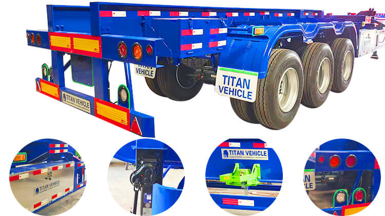 40 Foot Container Trailer | Skeletal Trailer for Sale in Angola