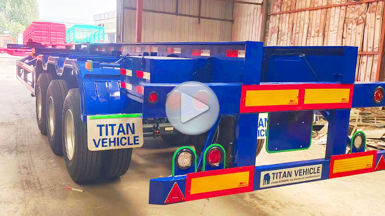 40 Foot Container Trailer | Skeletal Trailer for Sale in Angola