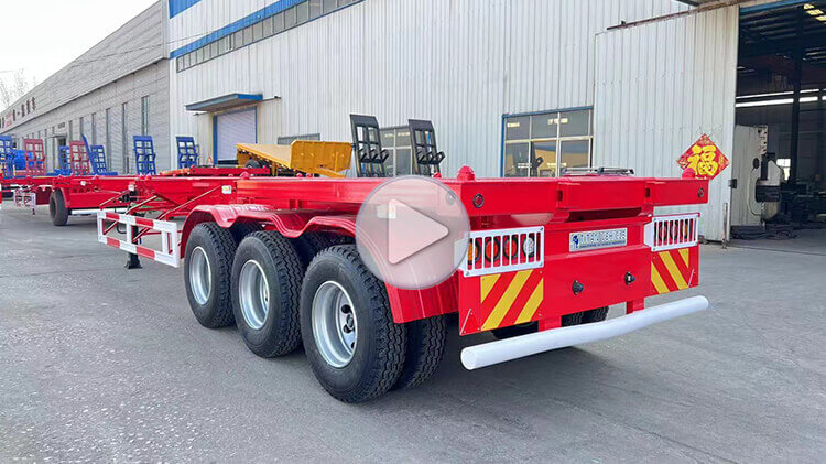 40 Ft Container Trailer Price | Container Semi Trailer for Sale in Angola