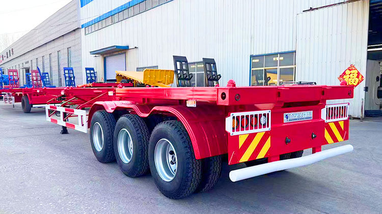 40 Ft Container Trailer Price | Container Semi Trailer for Sale in Angola
