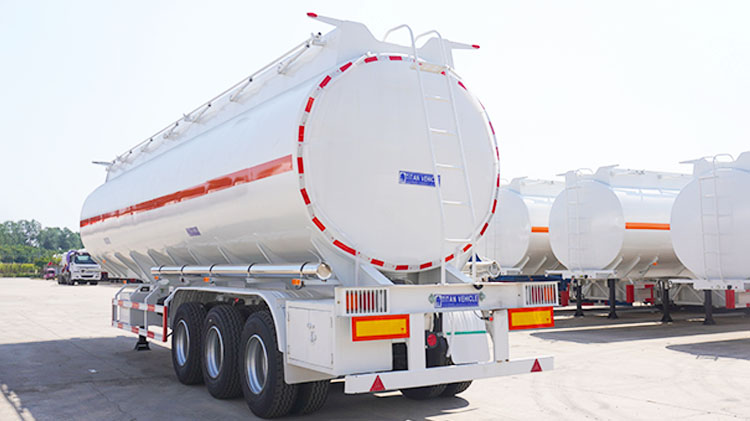 3 Compartments 45000 Liters Semi Trailer Fuel Tank | Fuel Tanker for Sale in Angola