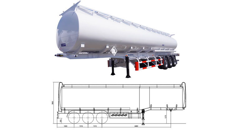 50000 Ltr Semi Tanker Trailer | Diesel Tanker for Sale in Angola