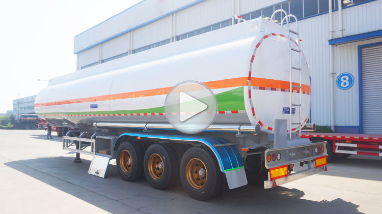 54000L Fuel Tanker Trailer for Sale in Angola Lobito