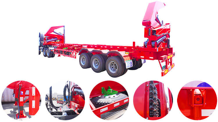 40ft Side Lift Trailer | Container Side Loader for Sale in Angola