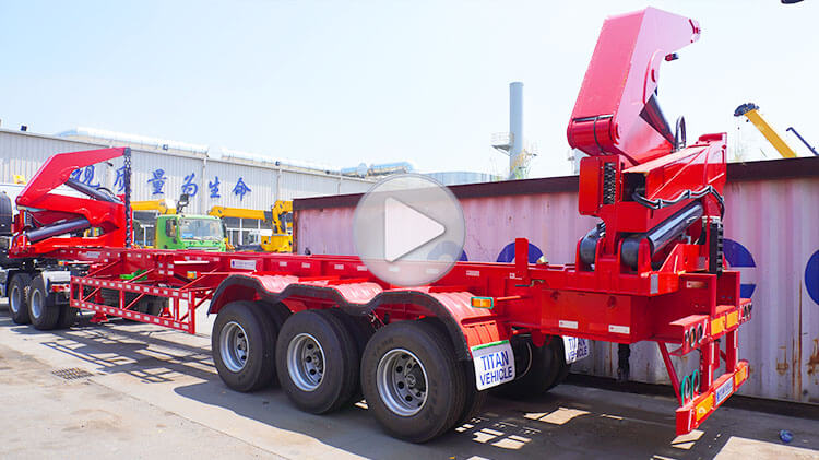 40ft Side Lift Trailer | Container Side Loader for Sale in Angola