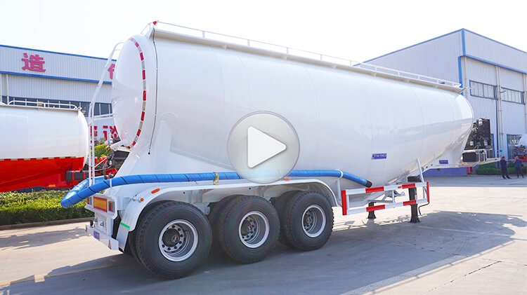 3 Axle Bulk Cement Tanker Truck | Cement Bulker Truck for Sale in Angola