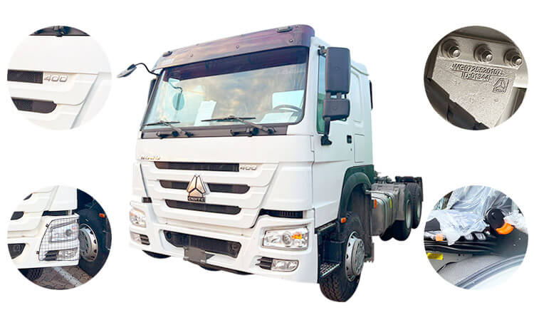 Cnhtc Howo 6x4 Tractor Truck | 400 Hp Howo Truck for Sale Price in Angola