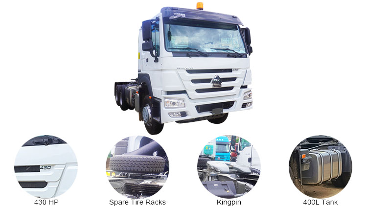 Sinotruk Howo Tractor Truck Price | Howo 430hp for Sale in Angola