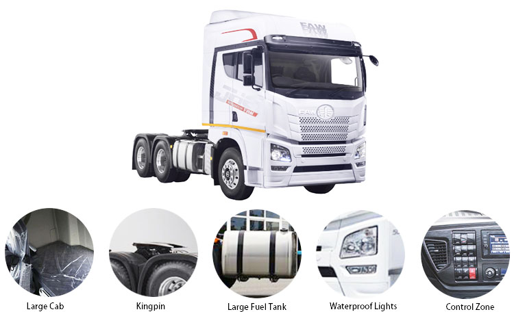 Faw Jiefang JH6 500hp Truck Head for Sale Price in Angola