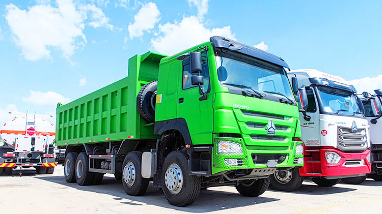 Sinotruk Howo 8x4 Dump Truck 400 HP for Sale Price in Angola