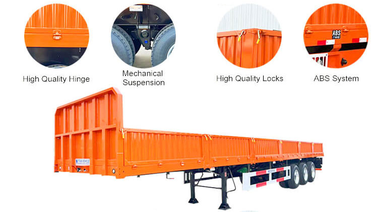 Trailer Dropside | 3 Axle Drop Side Trailer for Sale in Angola