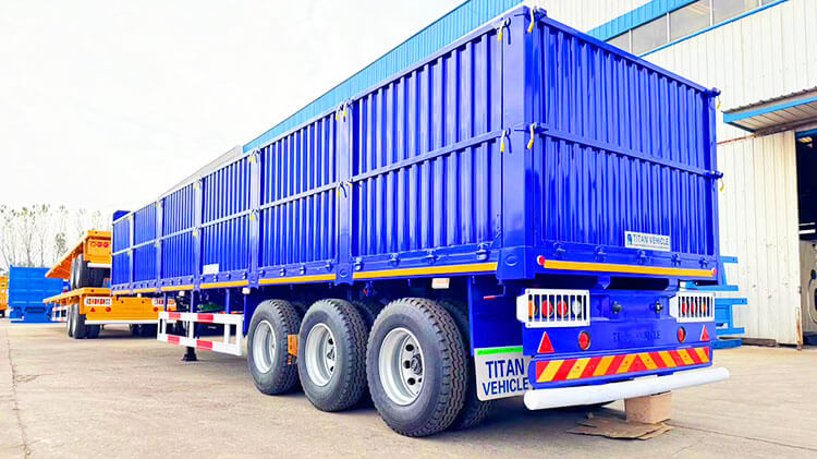 3 Axle Trailer with Drop Sides | Drop Side Trailer for Sale in Angola