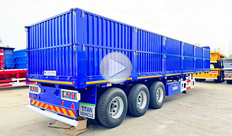 3 Axle Trailer with Drop Sides | Drop Side Trailer for Sale in Angola