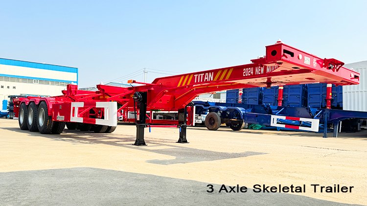 40 Foot Container Trailer Price | Container Semi Trailer for Sale in Angola
