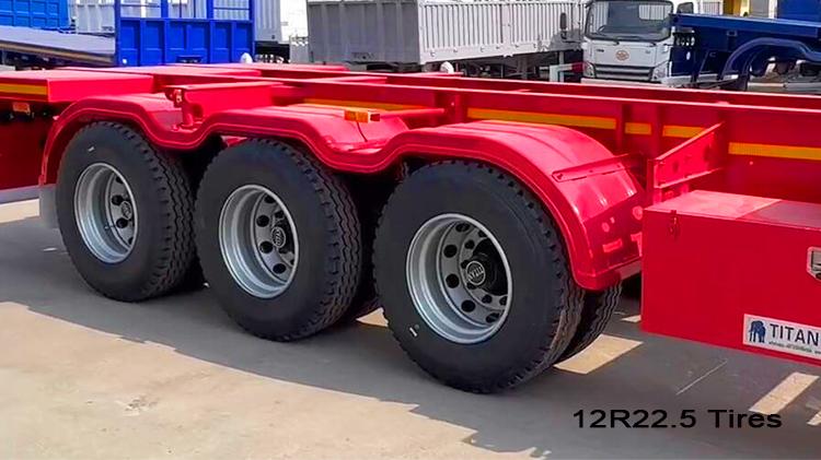 40 Foot Container Trailer Price | Container Semi Trailer for Sale in Angola