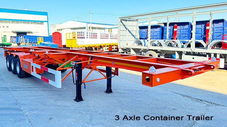 Skeletal Semi Trailer | Skeletal Trailer for Sale in Angola