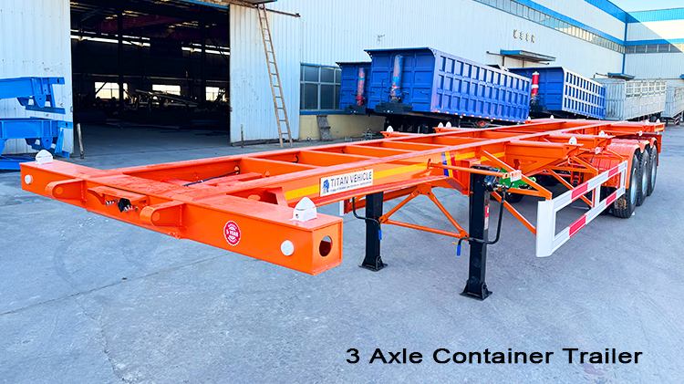 Skeletal Semi Trailer | Skeletal Trailer for Sale in Angola