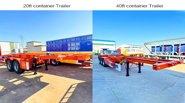 Skeletal Semi Trailer | Skeletal Trailer for Sale in Angola