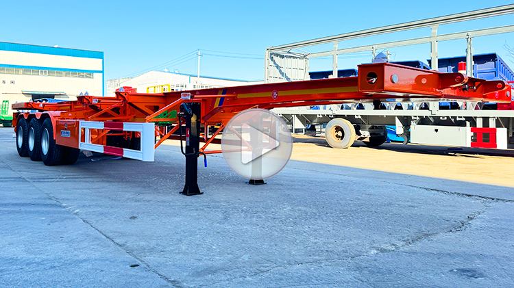 Skeletal Semi Trailer | Skeletal Trailer for Sale in Angola
