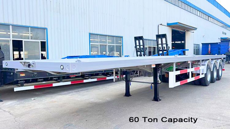 Semi Flatbed Trailer 3 Axle | Flatbed Trailer Trucks for Sale in Angola