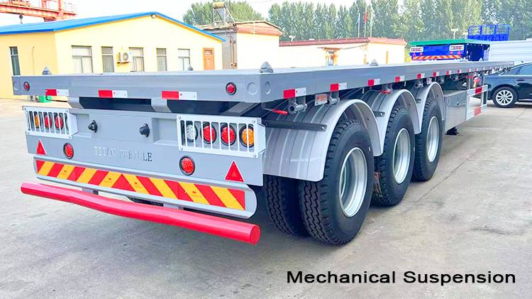 Semi Flatbed Trailer 3 Axle | Flatbed Trailer Trucks for Sale in Angola