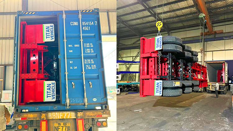 Flatbed Semi Trailer | 3 Axle Flatbed Trailer for Sale in Angola