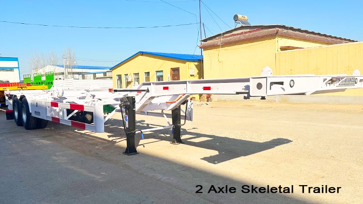 Container Chassis | 40 ft Container Trailer for Sale in Angola