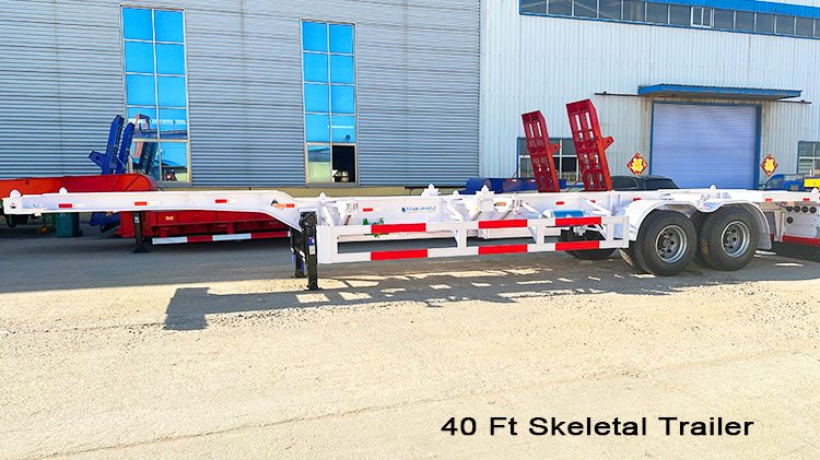 Container Chassis | 40 ft Container Trailer for Sale in Angola