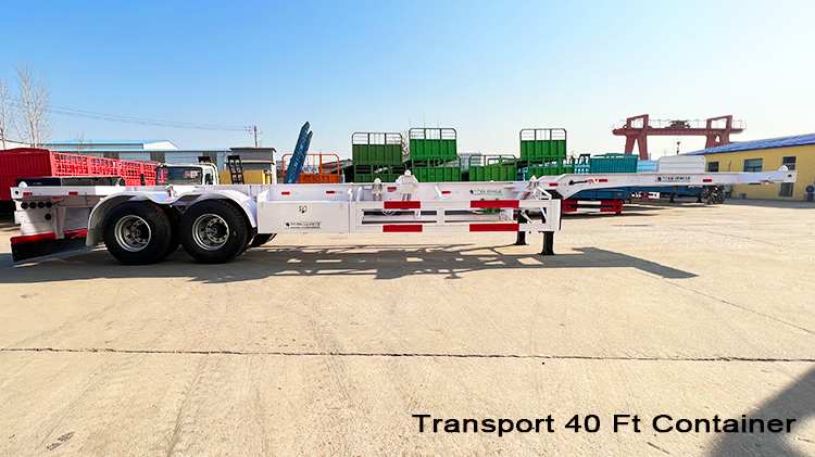 Container Chassis | 40 ft Container Trailer for Sale in Angola